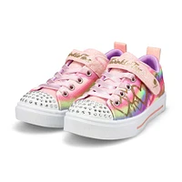 Girls' Twinkle Sparks Ombre Love Light Up Sneaker