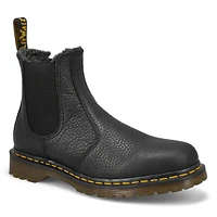 Botte Chelsea doublée à enfiler 2976 GRIZZLY, noir