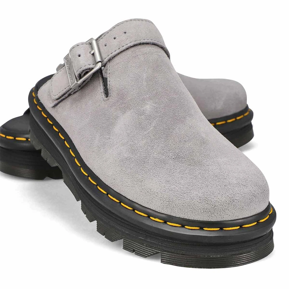 Unisex Zebzag Mule Suede Casual Clog