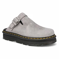 Unisex Zebzag Mule Suede Casual Clog