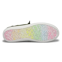 Women's Bobs B Cute Heel Strut Sneaker - Black