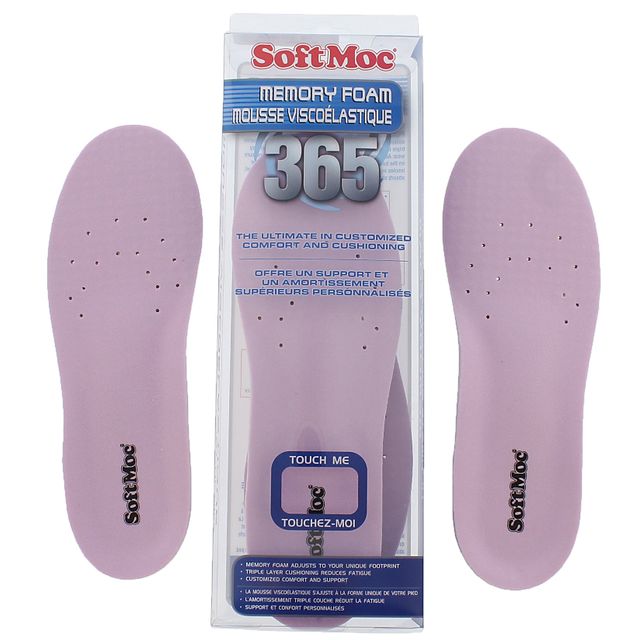 SoftMoc Shoe Care Women's Energy Return Yoga Mat Insoles