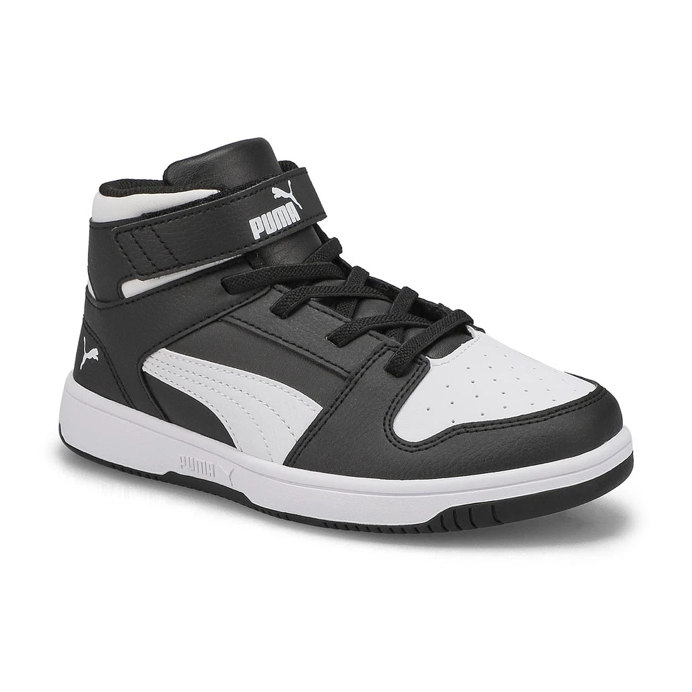 Kids' Rebound Layup SL V PS High Top Sneaker - Bla