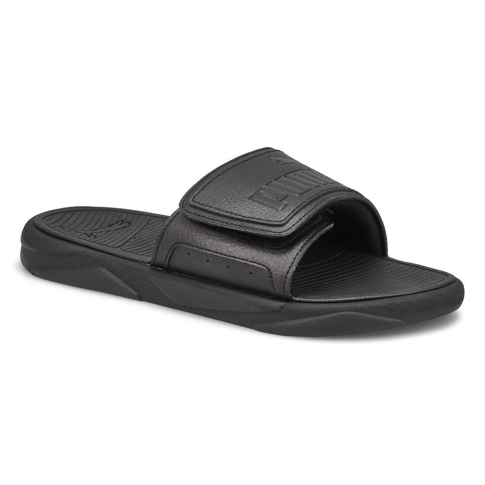 Men's Royal Cat Slide Sandal - Black/Black