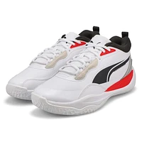 Men's Playmaker Pro Lo Plus Sneaker - White/Red