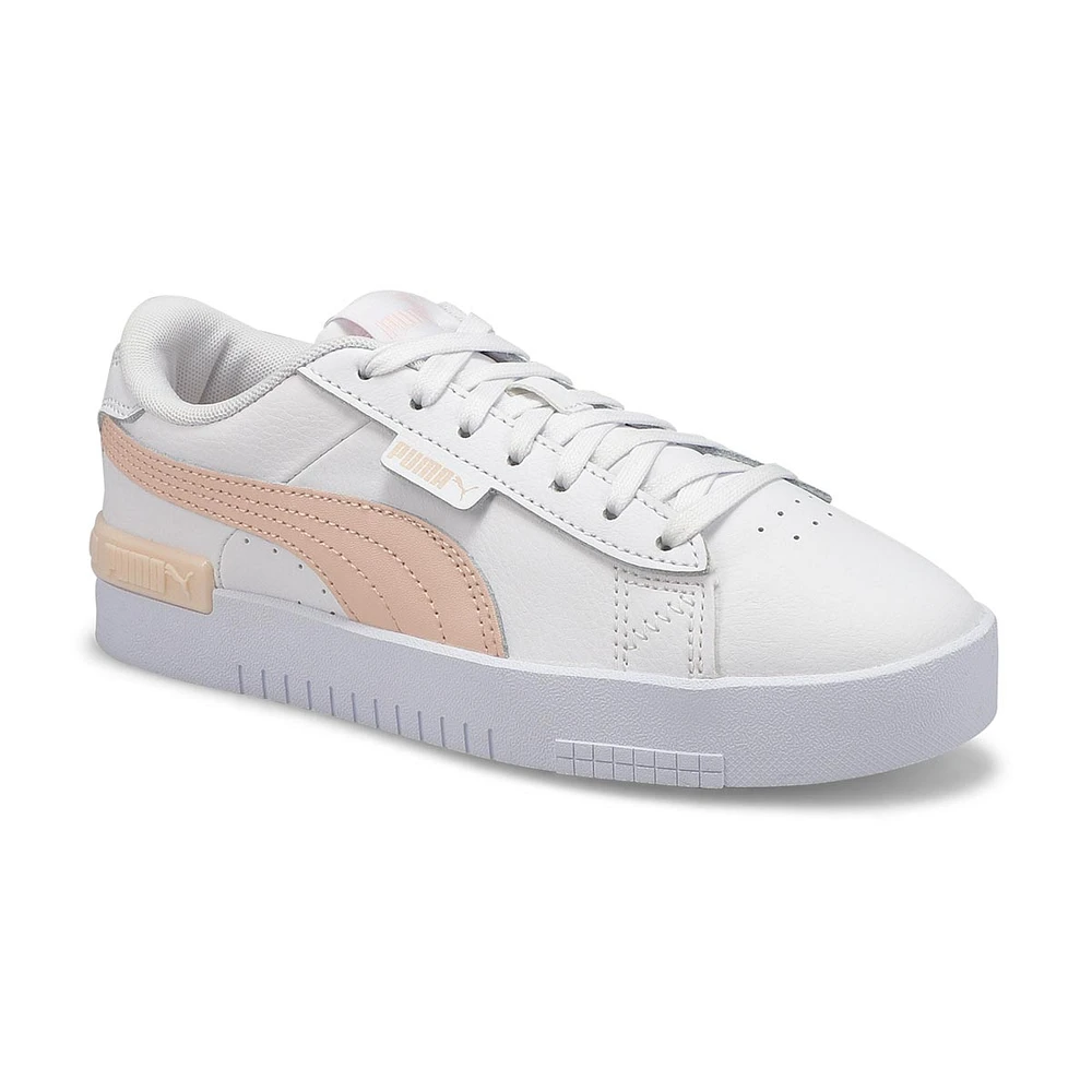 Baskets JADA JR, blanc/rose, filles