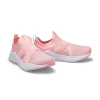 Espadrille WIRED RUN FLASH JR, noir/or, enfants