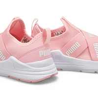 Espadrille WIRED RUN FLASH JR, noir/or, enfants