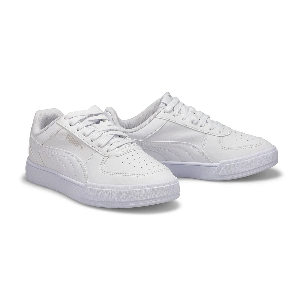 Basket CAVEN JR, blanc/gris, enfants