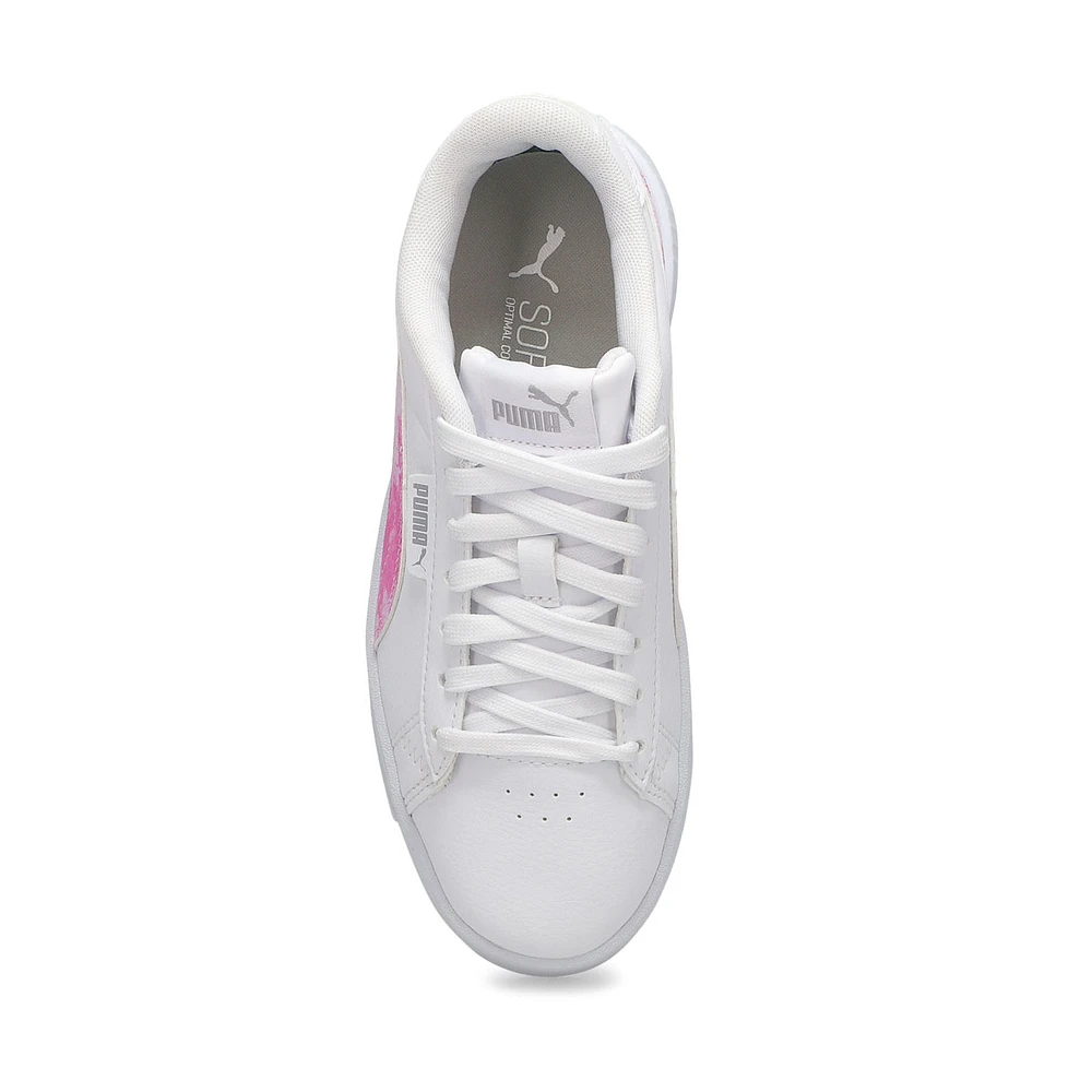 Girls' Puma Jada Bleach Sneaker - White /Pink