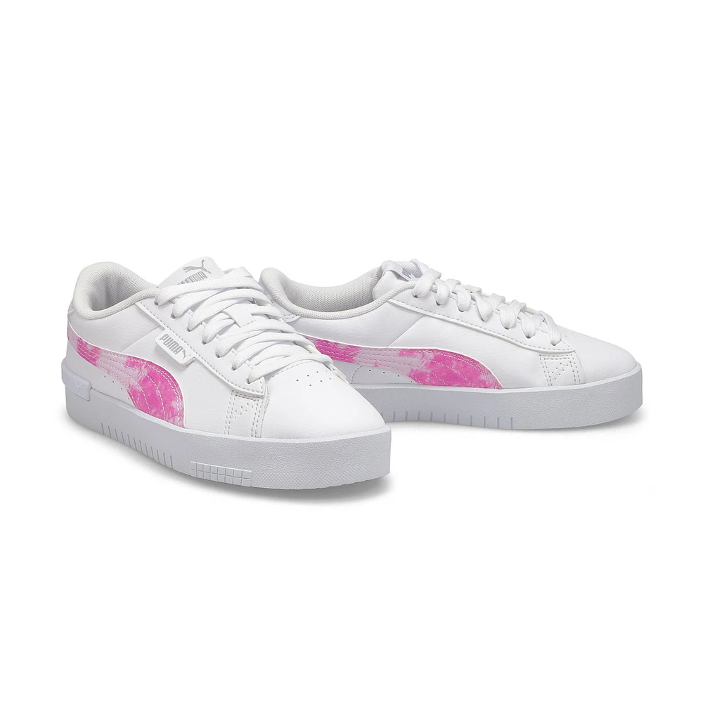 Girls' Puma Jada Bleach Sneaker - White /Pink