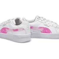 Espadrille PUMA JADA BLEACH PS, blanc/rose, filles