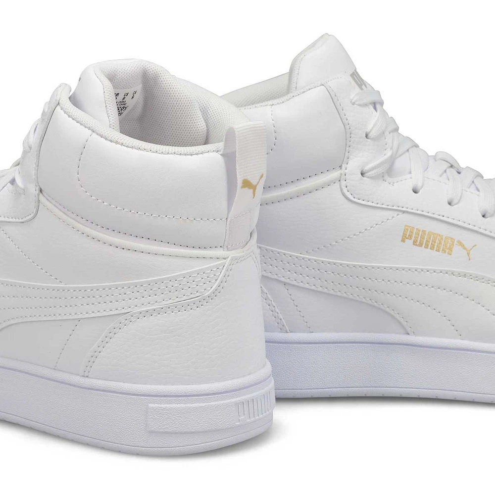 Men's Caven Mid Sneaker - White/Gold/Grey