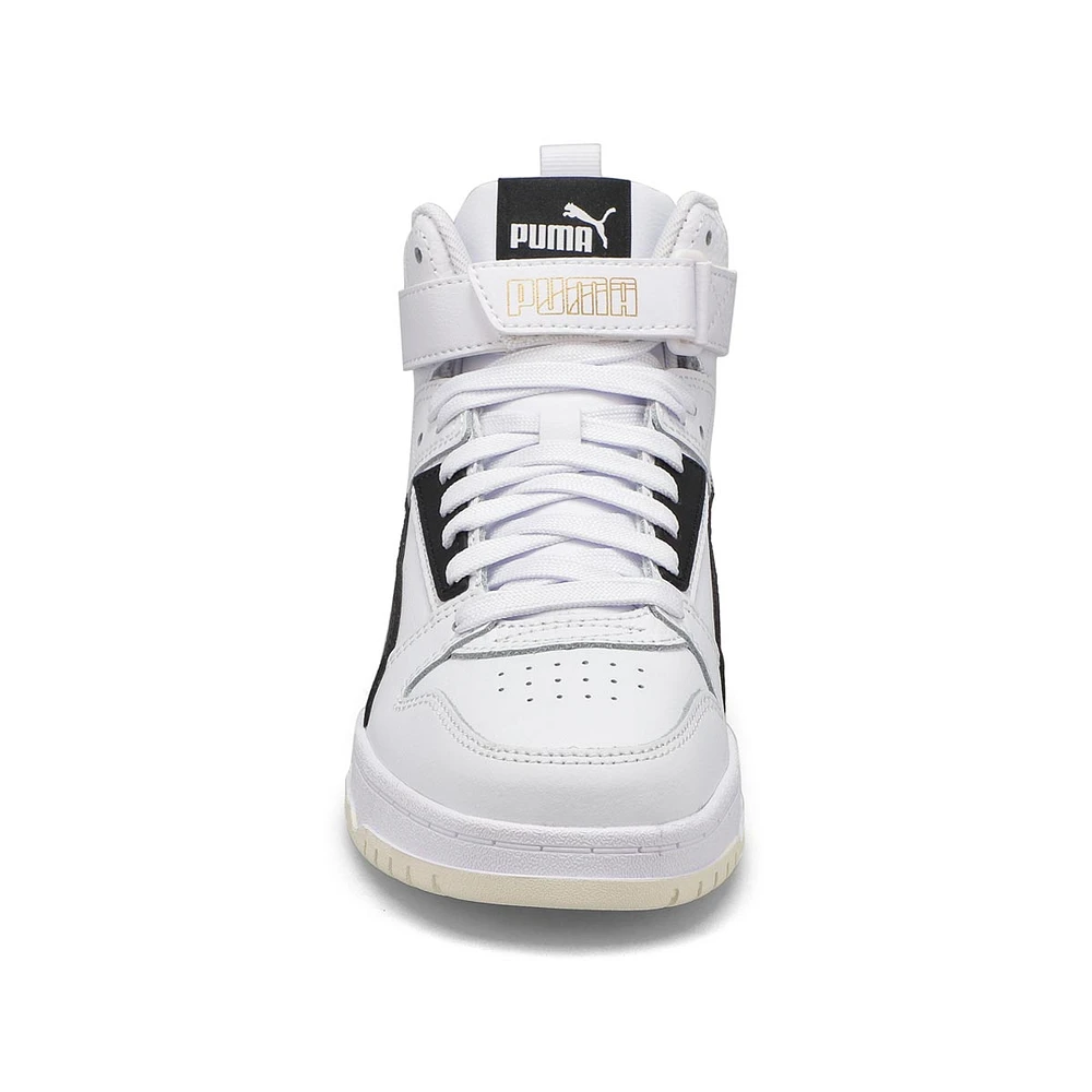 Kids' RBD Game Jr Sneaker - White/Black/Gold