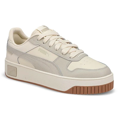 Women's Carina Street Sneaker - White/Gold