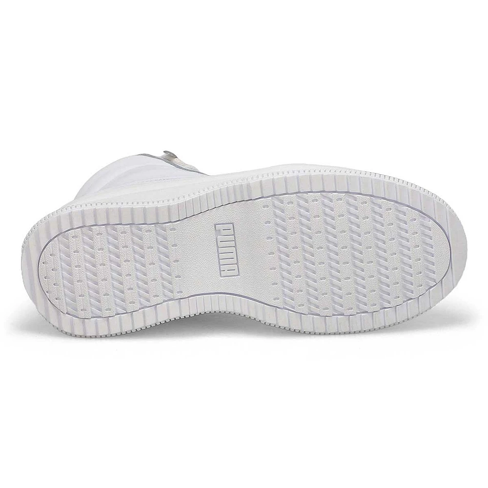 Espadrille montante MAYRA, blanc/argent, femmes