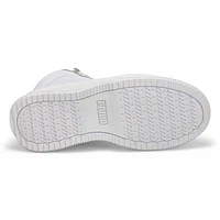 Espadrille montante MAYRA, blanc/argent, femmes