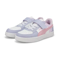 Baskets PUMA CAVEN 2.0 BLOCK, bleu/rose/blanc, fil