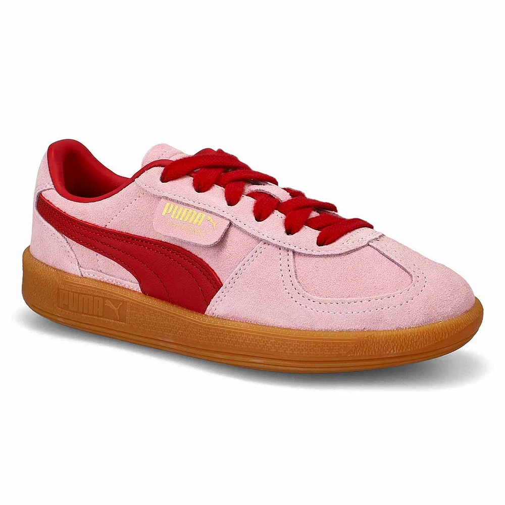 Women's  Palermo lace Up Sneaker - Pink/Red