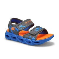 Sandale à 2 brides THERMO-SPLASH, noir/rouge, garç