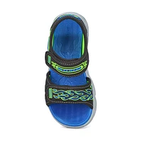 Boys' Thermo Splash 2 Strap Sandal - Black/Red