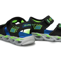 Boys' Thermo Splash 2 Strap Sandal - Black/Red