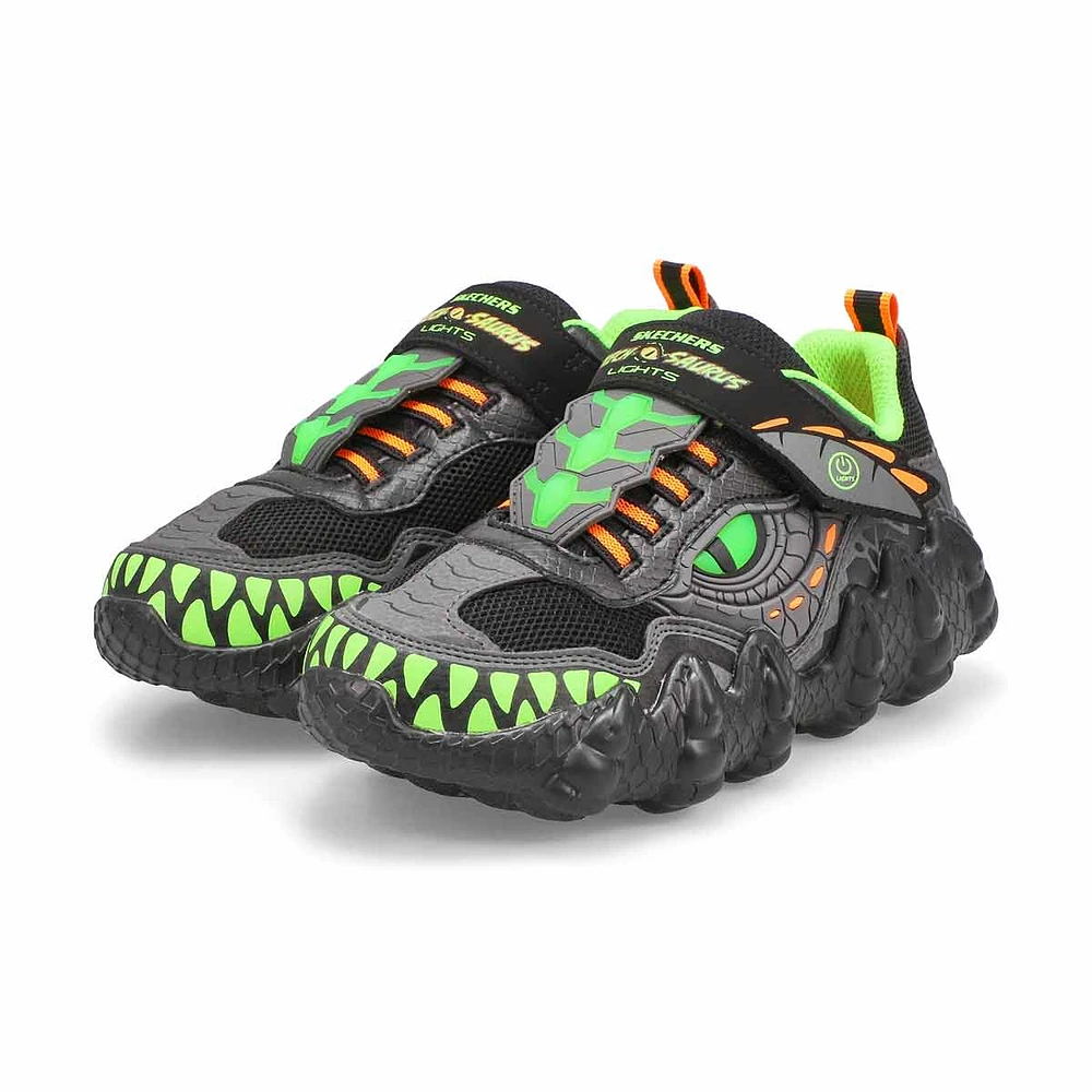 Boys' Skech-O Saurus Lights Light Up Sneaker - Bla