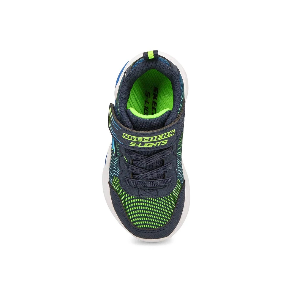 Infants' Erupters IV Light Up Sneaker - Navy/Lime