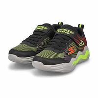 Boys' Erupters IV Light Up Sneaker - Black/Lime