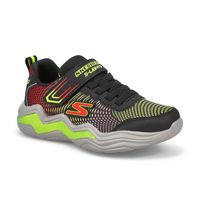 Boys' Erupters IV Light Up Sneaker - Black/Lime