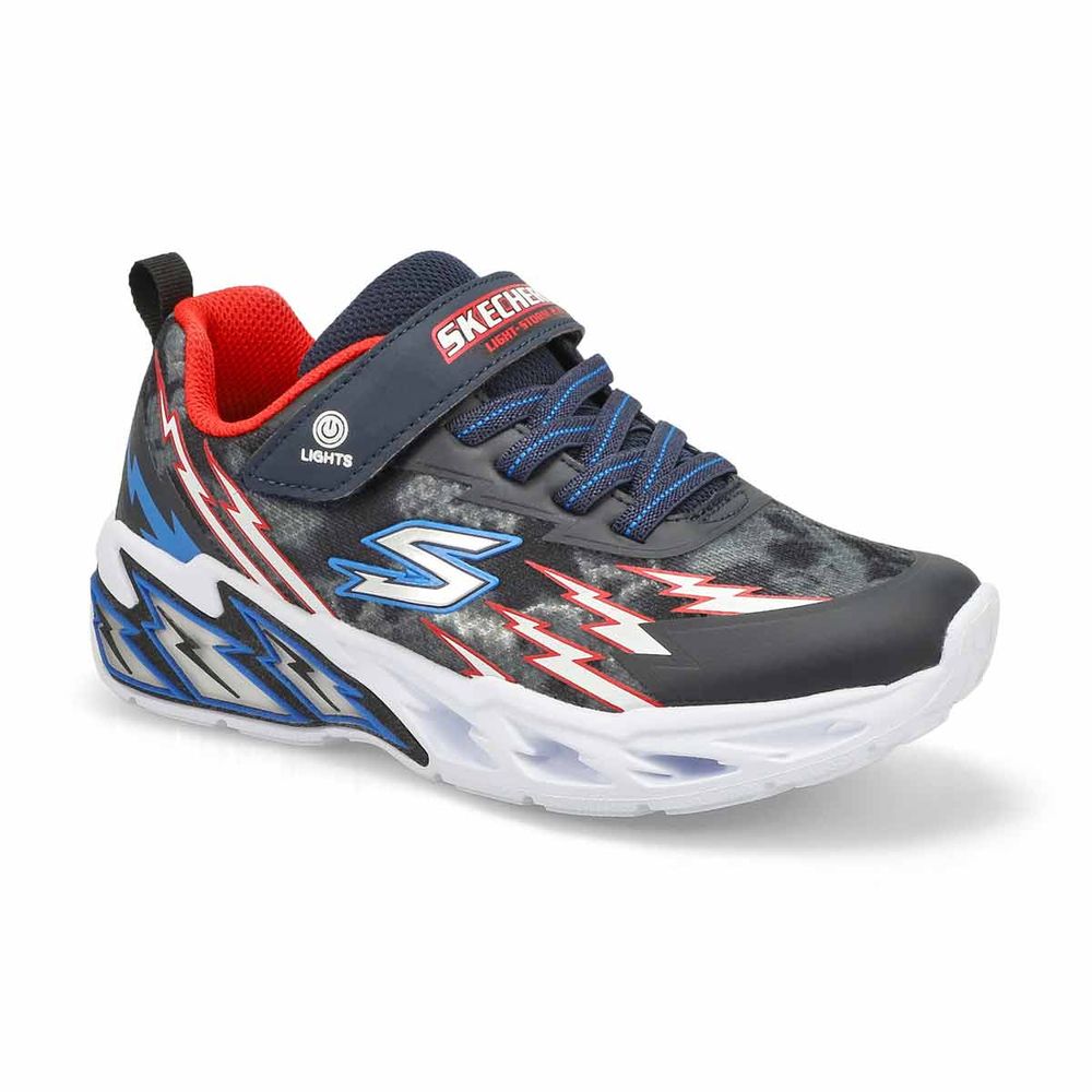 Boys' Light Storm 2.0 Up Sneaker - Navy/Red