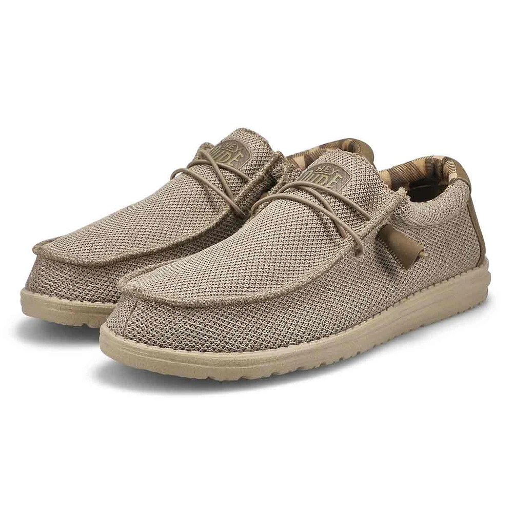 Men's Wally Sox Casual Shoe - Beige