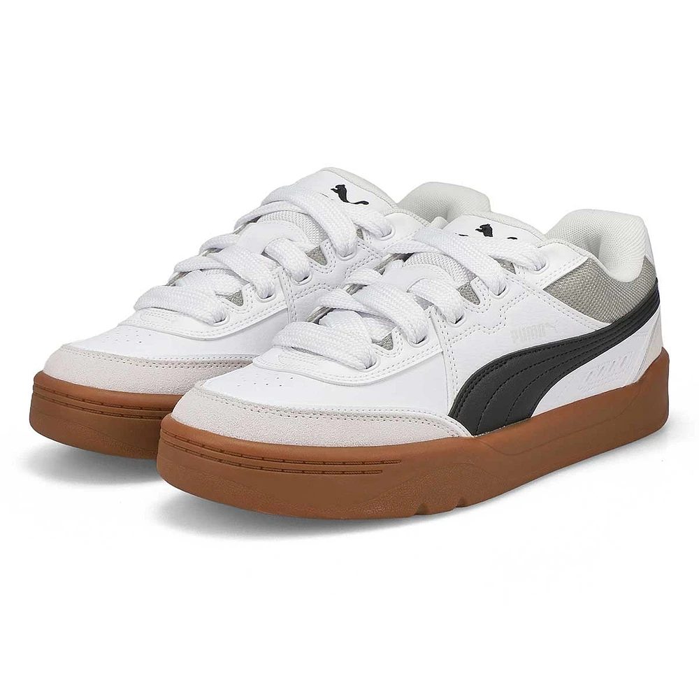 Men's Park Lifestyle SK8 Lace Up Sneaker - White/G