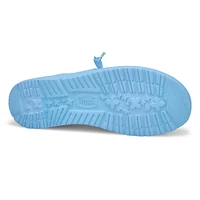 Women's Wendy Chambray Casual Shoe - White/Blue