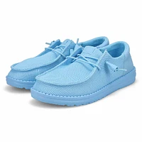Women's Wendy Chambray Casual Shoe - White/Blue