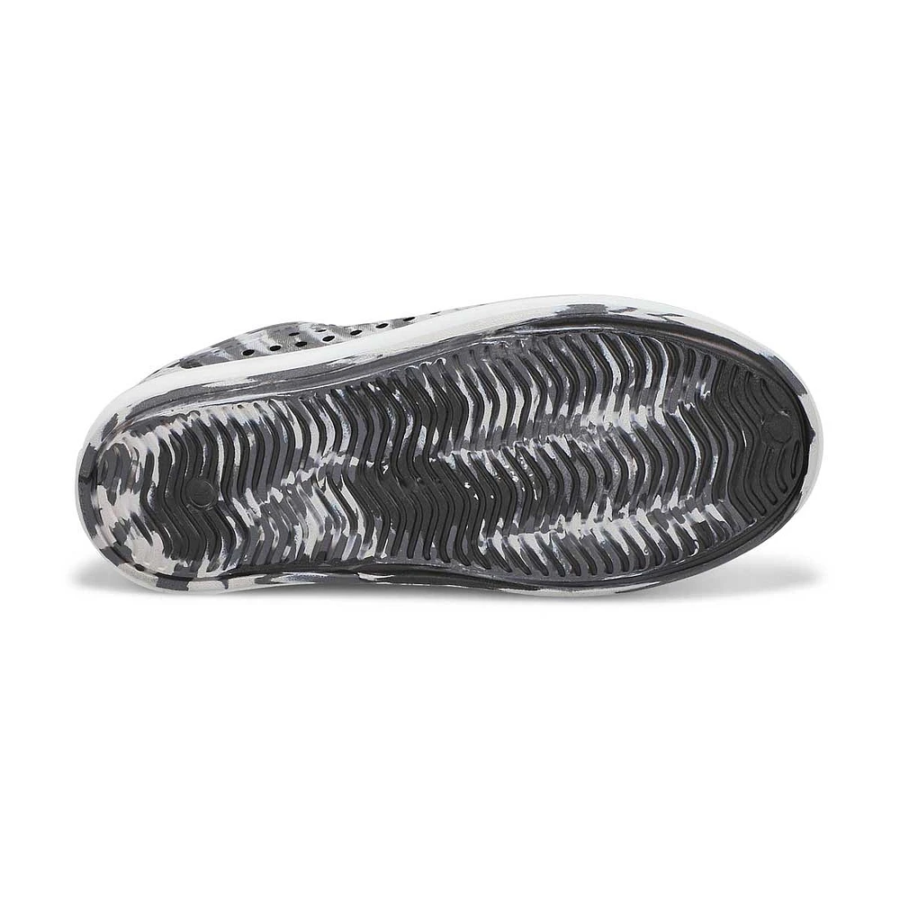 Boys' Guzman Flash Slip On Shoe - Charcoal/Lime
