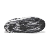 Boys' Guzman Flash Slip On Shoe - Charcoal/Lime