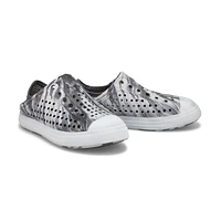 Boys' Guzman Flash Slip On Shoe - Charcoal/Lime