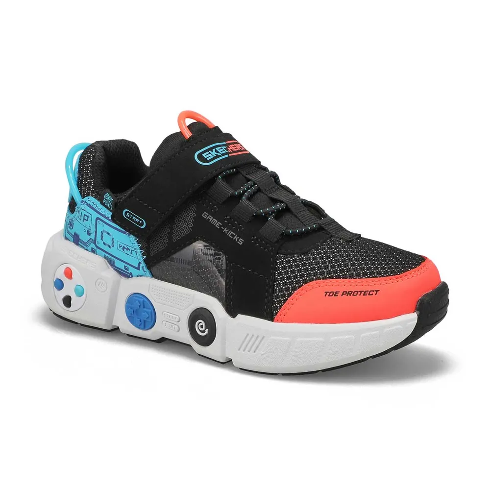 Boys' Game Kicks Gametronix Sneaker - Black/Multi