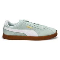 Women's Club II Lace Up Sneaker - Turquoise/White