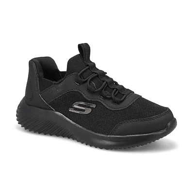 Kids'  Bounder Brisk-Burst Slip-Ins Sneaker - Blac