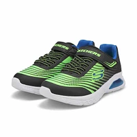 Boys' Microspec Max 2.0 Sneaker - Black/Blue/Lime