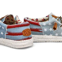 Men's Wally Americana Casual Shoe - Denim Star