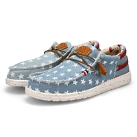 Men's Wally Americana Casual Shoe - Denim Star