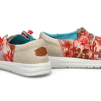 Women's Wendy Funk Oasis Casual Shoe- Pink