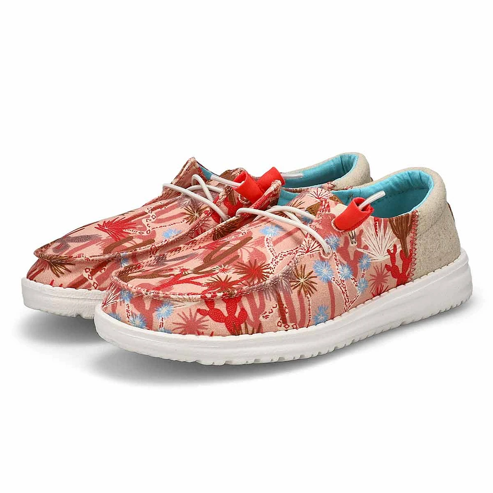 Women's Wendy Funk Oasis Casual Shoe- Pink