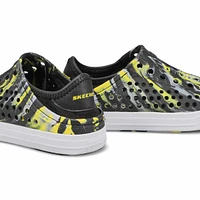 Boys' Guzman Steps Solar Surge Sneaker - Black/Yel