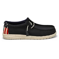 Men's Wally Americana Casual Shoe - Navy/White