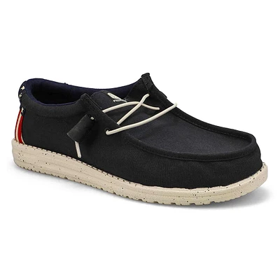 Men's Wally Americana Casual Shoe - Navy/White