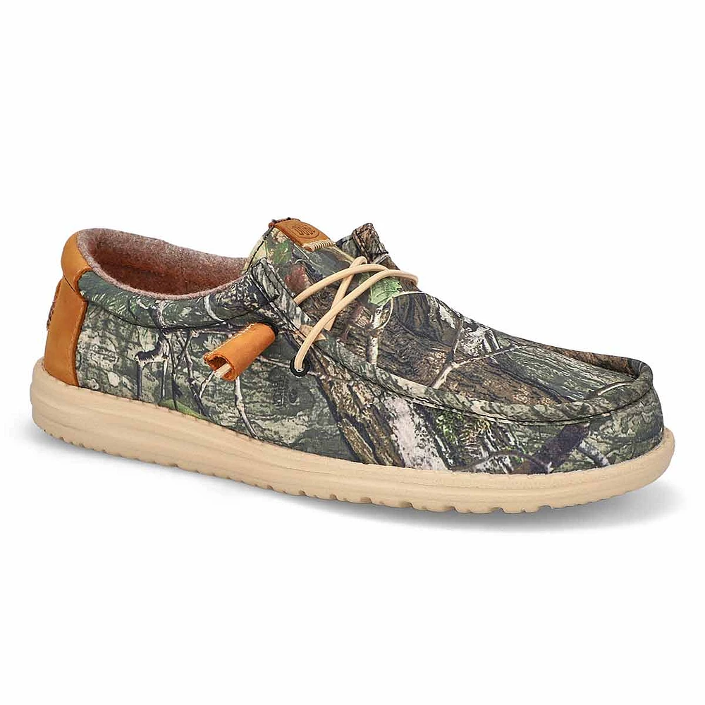 Men's Wally Mossy Oak Cdna M Casual Shoe - Camo